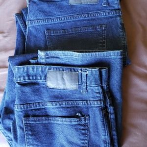 Lot of Two Calvin Klein Dark Wash Jeans 38x30